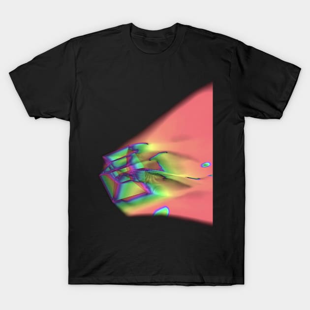 feedback_Hypercube_0 T-Shirt by andrei_jay